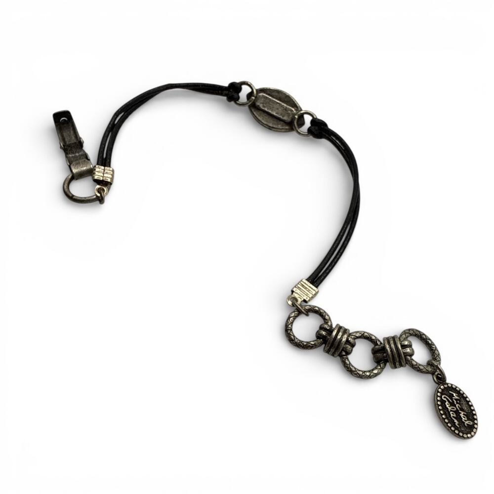 Michal Golan Artisan Evil Eye Cord Bracelet – Swarovski Crystal & Silver - Picture 7 of 7